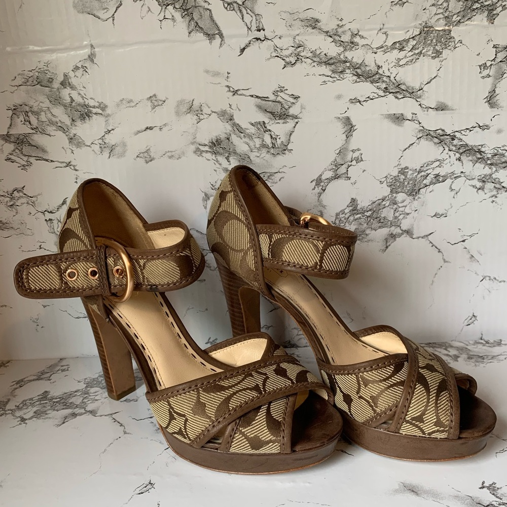 Coach high heels